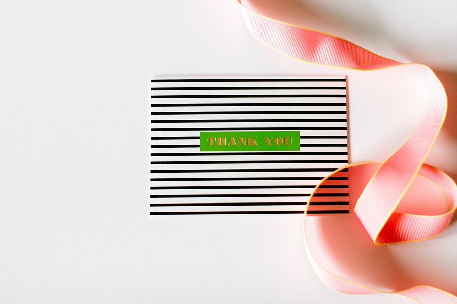 I’d like to introduce you to someone who wants to say “THANK YOU!”